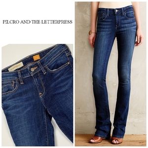 Pilcro And The Letterpress Stet Slim Bootcut 👖